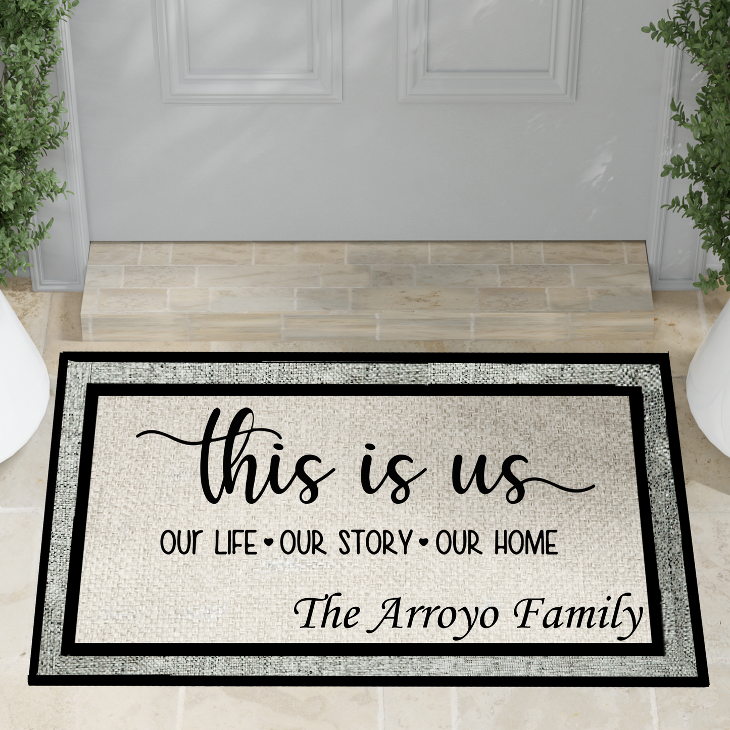 This Is Us- Family Door Mat