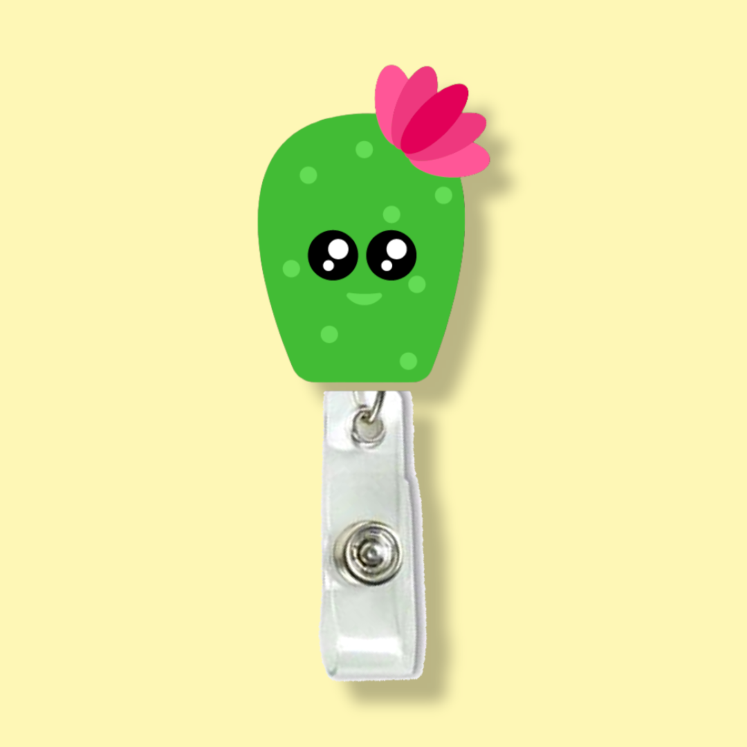 Cactus Badge Reel