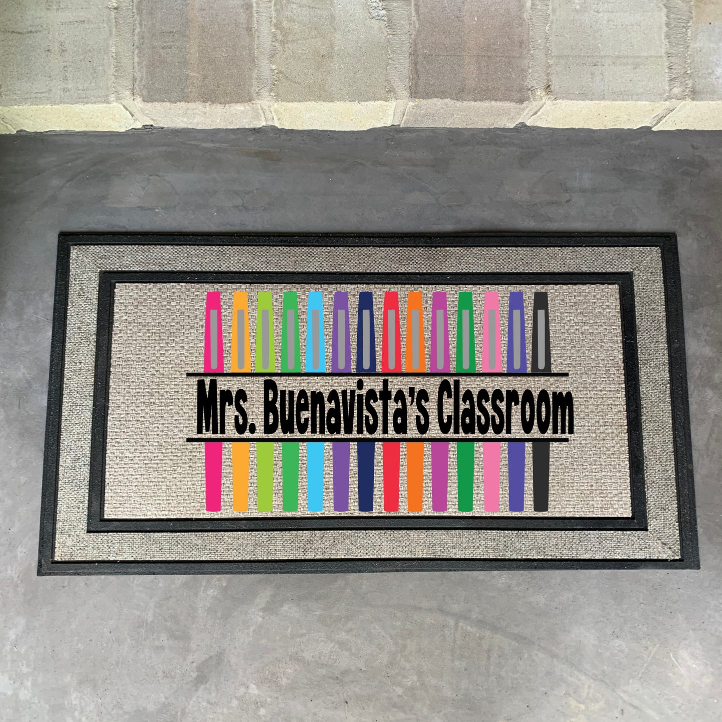 Flair Pen Classroom Door Mat