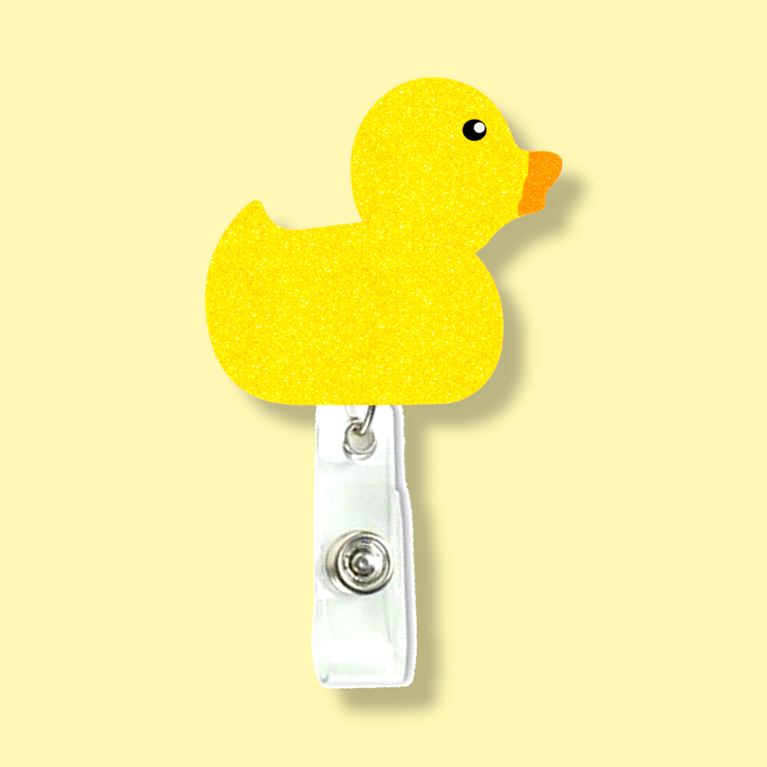 Rubber Ducky Badge Reel