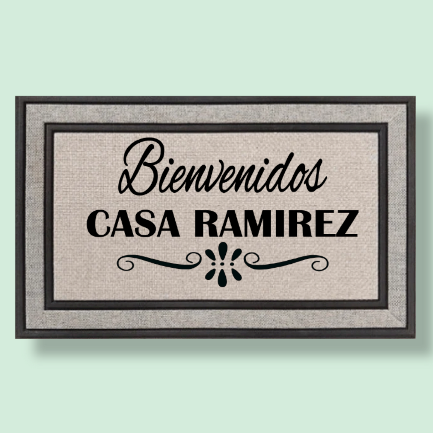 Bienvenidos Door Mat