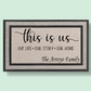This Is Us- Family Door Mat