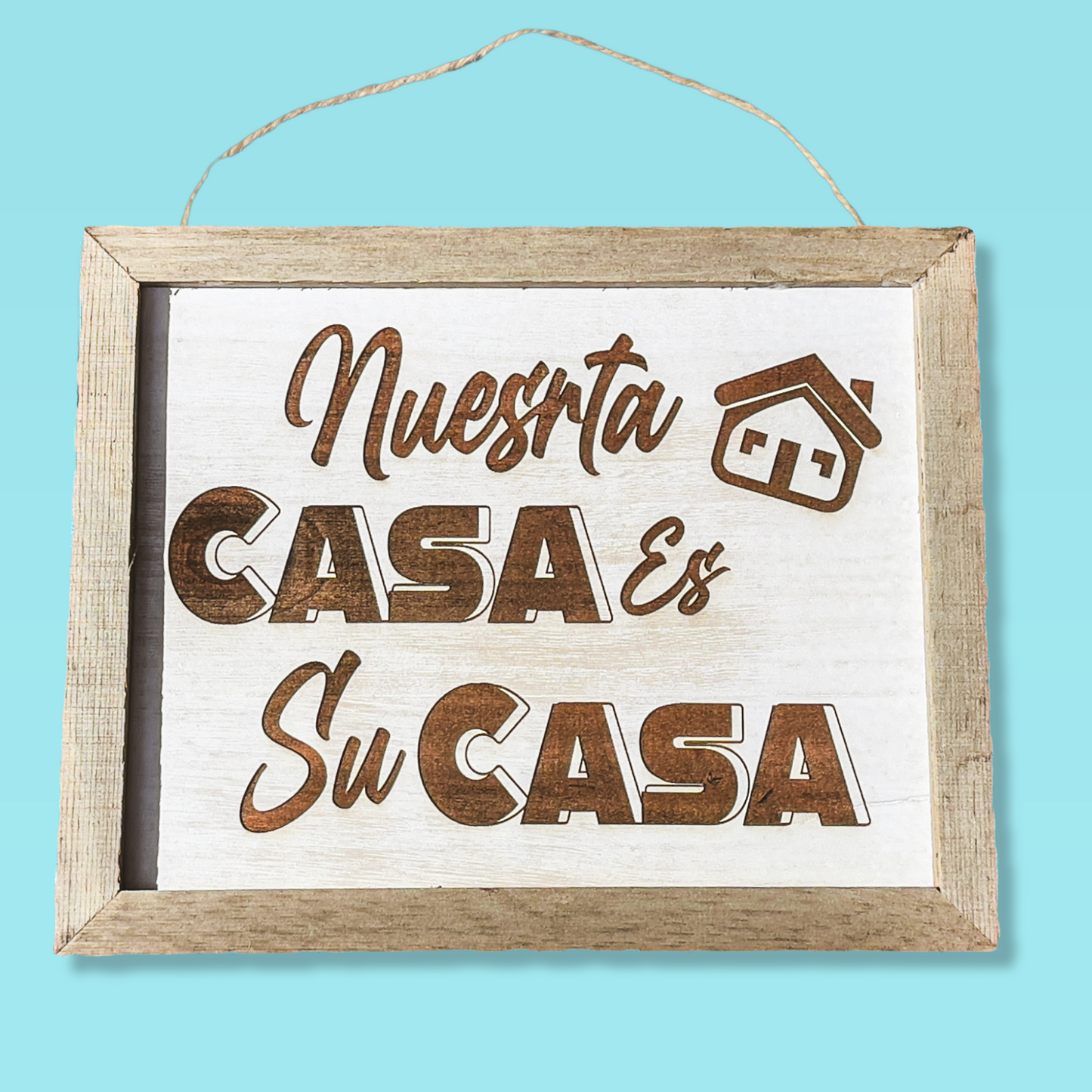 Engraved Wood Plaque