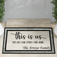 This Is Us- Family Door Mat