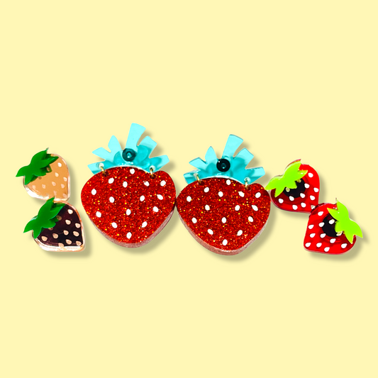 Strawberry Earrings