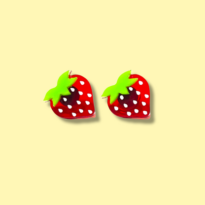Strawberry Earrings