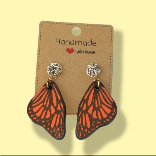 Mariposa Monarca Earrings