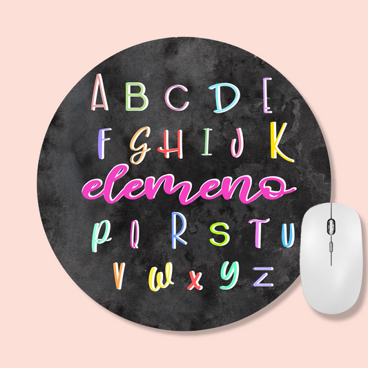 Alphabet Mouse pad