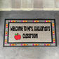 Classroom Door Mat-Pencil Border