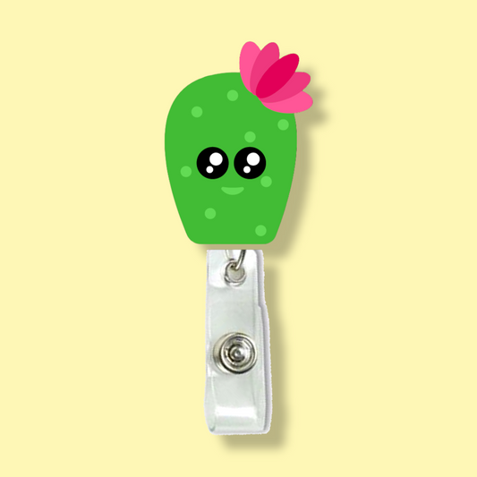 Cactus Badge Reel