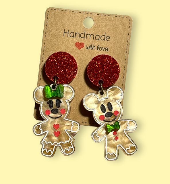 Mouse Gingerbread Cookies