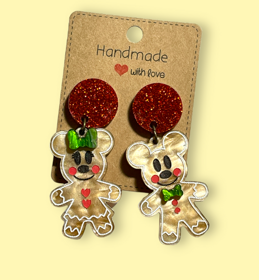 Mouse Gingerbread Cookies