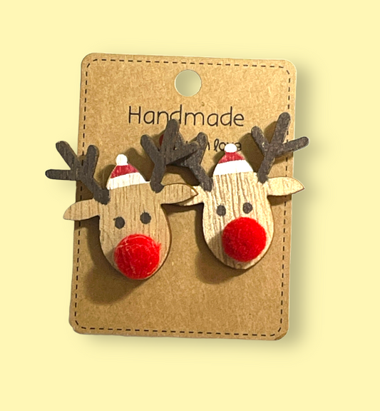 Reindeer Stud  Earrings